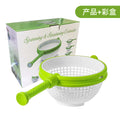 Foldable Salad Spinner Bowl with Handle