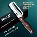 Stainless Steel Peeler Knife with Wooden Handle