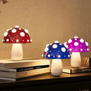 Mushroom LED Table Lamp USB Rechargeable Light