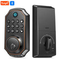 Tuya Smart Door Lock – Fingerprint & Keypad Deadbolt