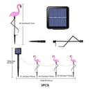Solar Flamingo Garden Light Waterproof Outdoor
